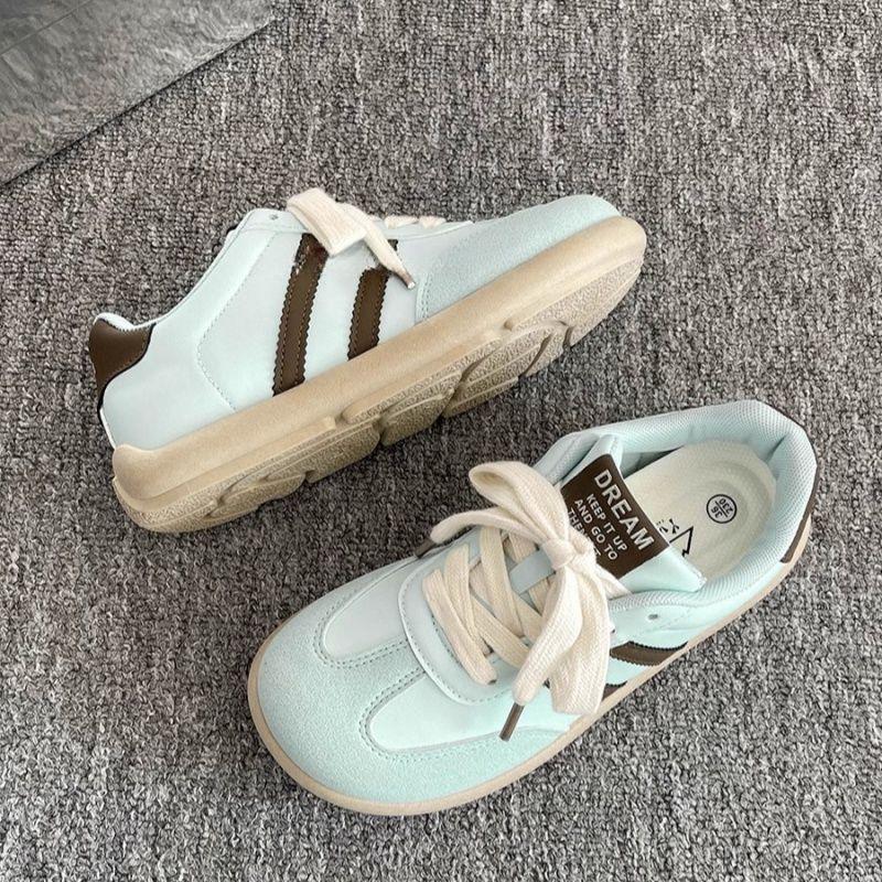 Board Shoes Women's Ins Summer New Versatile Chic Thick-soled Breathable Versatile German Training Shoes