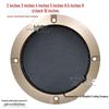Metal Speaker Grille: Protective & Decorative Rings for 2-inch To 10-inch Speakers