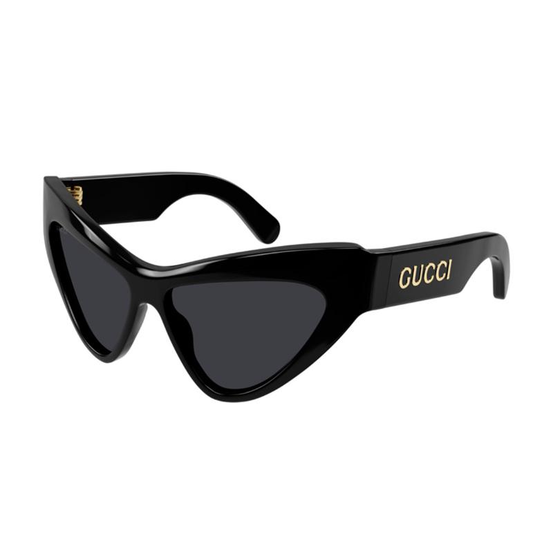 

GUCCI Trendy Elegant Plate Frame Butterfly Sunglasses Women s Black F чёрный