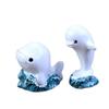 Artificial Dolphin Ornament Resin Crafts Aquarium Micro Landscape Layout Prop Home Decoration Accessories