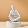 Creative Reader Decors for Wedding Gift Reading Human Figurines Resins Statue Decorations for Hotel Lobby