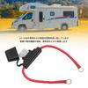 Waterproof Fuse Holder 8AWG Fuse Holder PVC Copper 30cm 12-24V Vehicle Marine Circuit Change Waterproof Cover Design