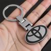 Toyota 2026 New Hub Caps Toyota Car Badge Keychain Zinc Alloy Keyring Pendant Accessories Toyota Corolla Ya Car Sticker