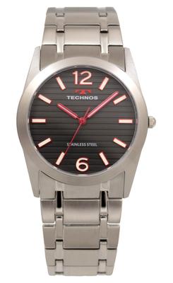 [Technos] 3 Hand Watch T9C15SE Men's Silver