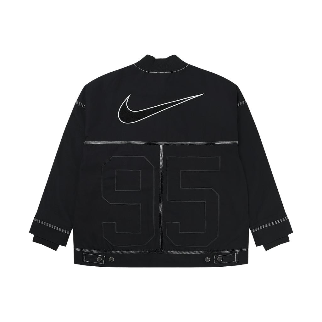 Nike Loose Fit Zipper Logo Long Sleeve Jacket Women jackets IB2038-010