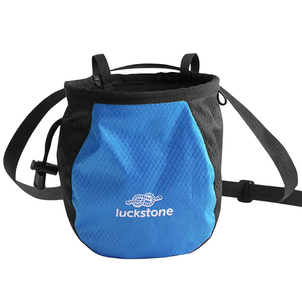 Rock Climbing Chalk Bag Outdoor Bouldering Magnesia Pouch Drawstring Closure Bag Nonslip Chalk Bag Bouldering Chalk Bag
