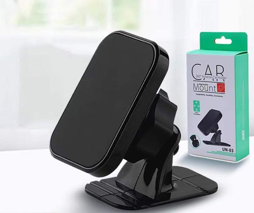 Magnetic Car Air Vent Phone Holder - Metal Hook Design
