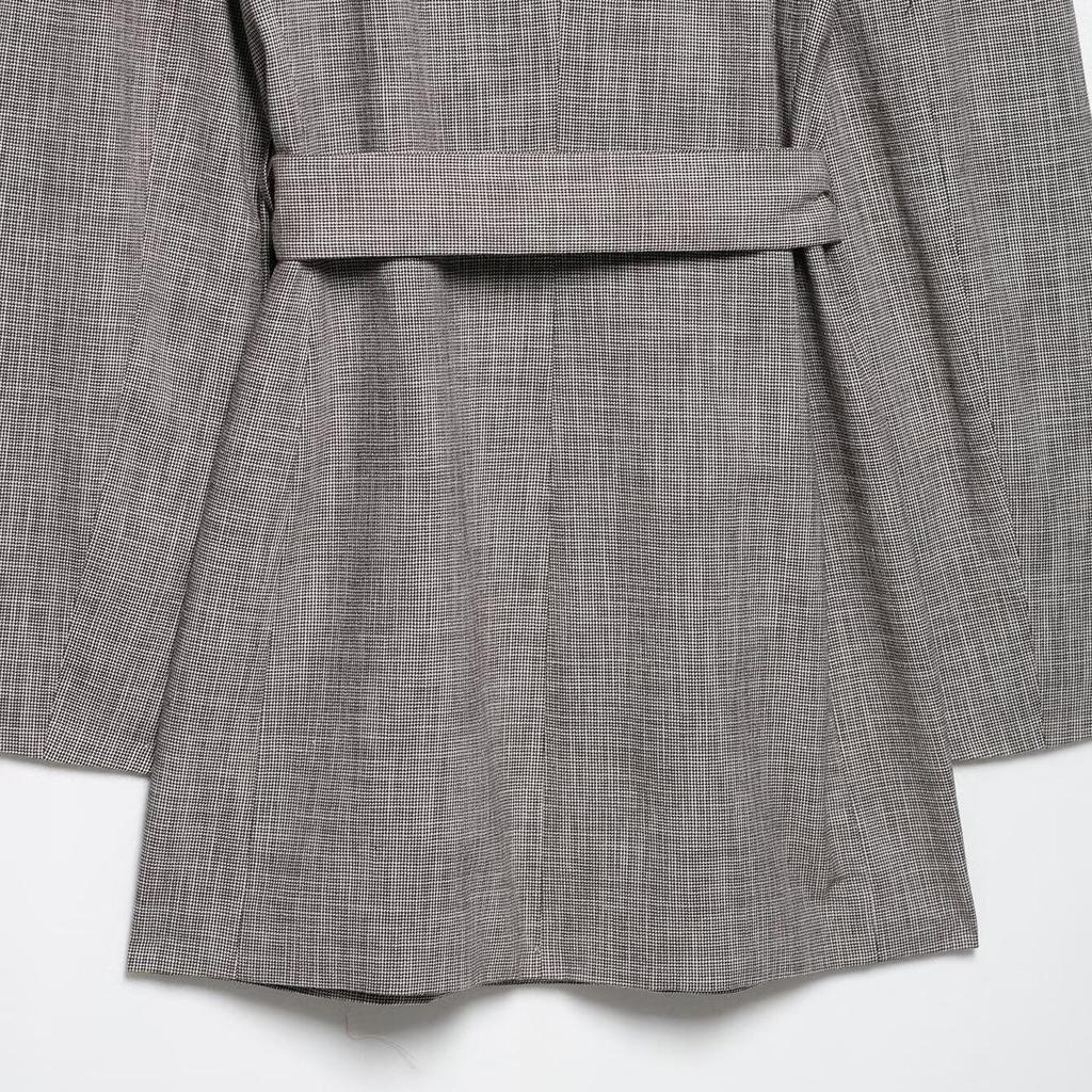 2025 Sommer Damen Slim-Fit Gürtel Casual Strukturierte Anzugjacke