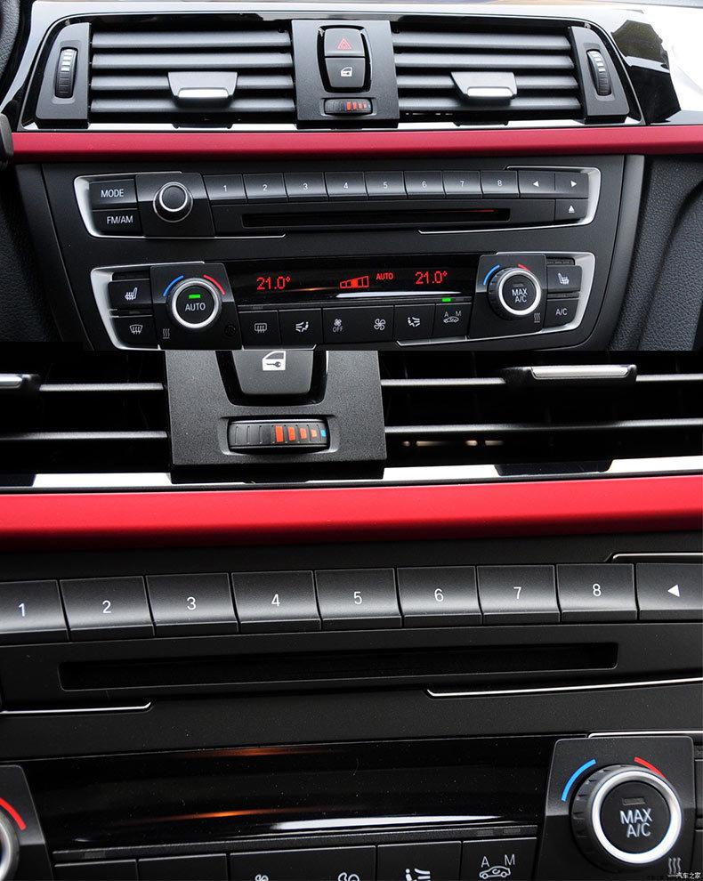 BMW 3 Serisi F30/F35 Klima Kontrolleri: Klima, CD, Koltuk Isıtma ve Ses Düğmeleri