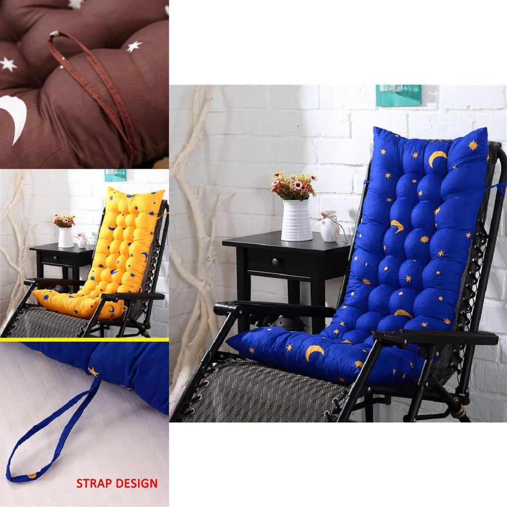 Soft And Comfortable Patio Lounger Cushion For High Back Recliner Benches
