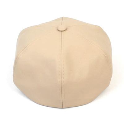Universal Chemistry Belted Leather Ivory Beret Beret