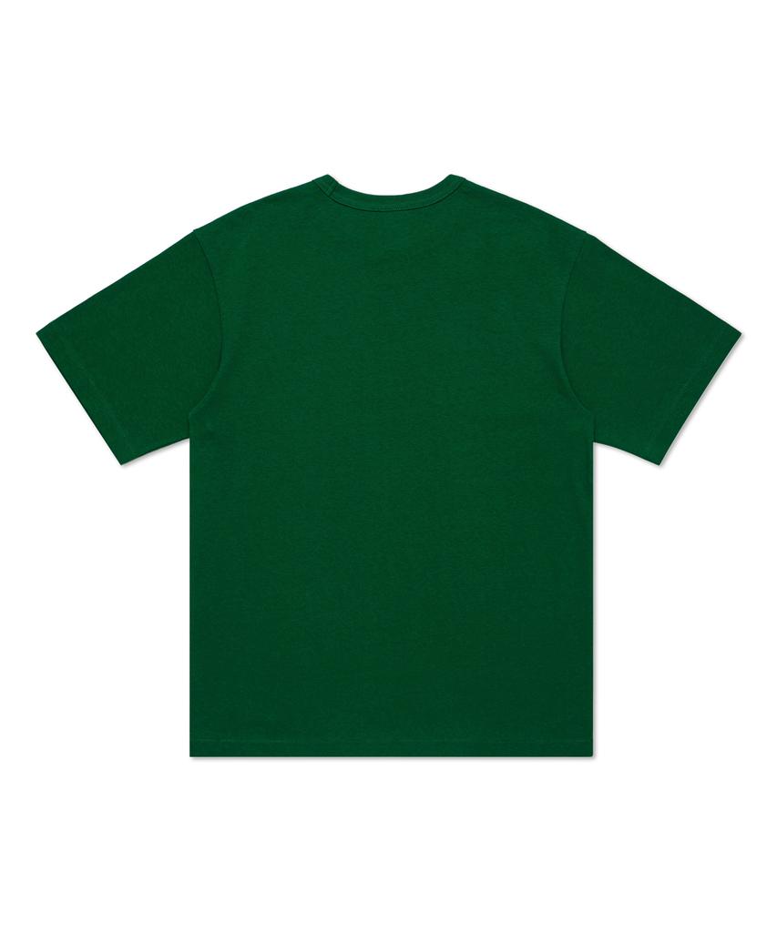 DISCUS ATHLETIC Super Heavyweight Regular Fit Blank T-Shirt Green