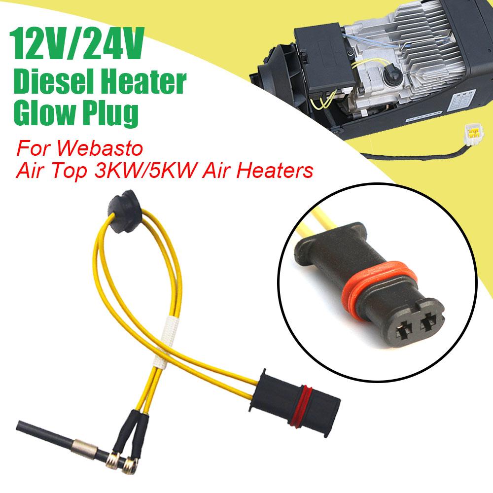 12V/24V Diesel Parking Heater Glow Plug Flame Sensor #91370B / #91371B For Webasto Air Top 35005000 Air Heaters
