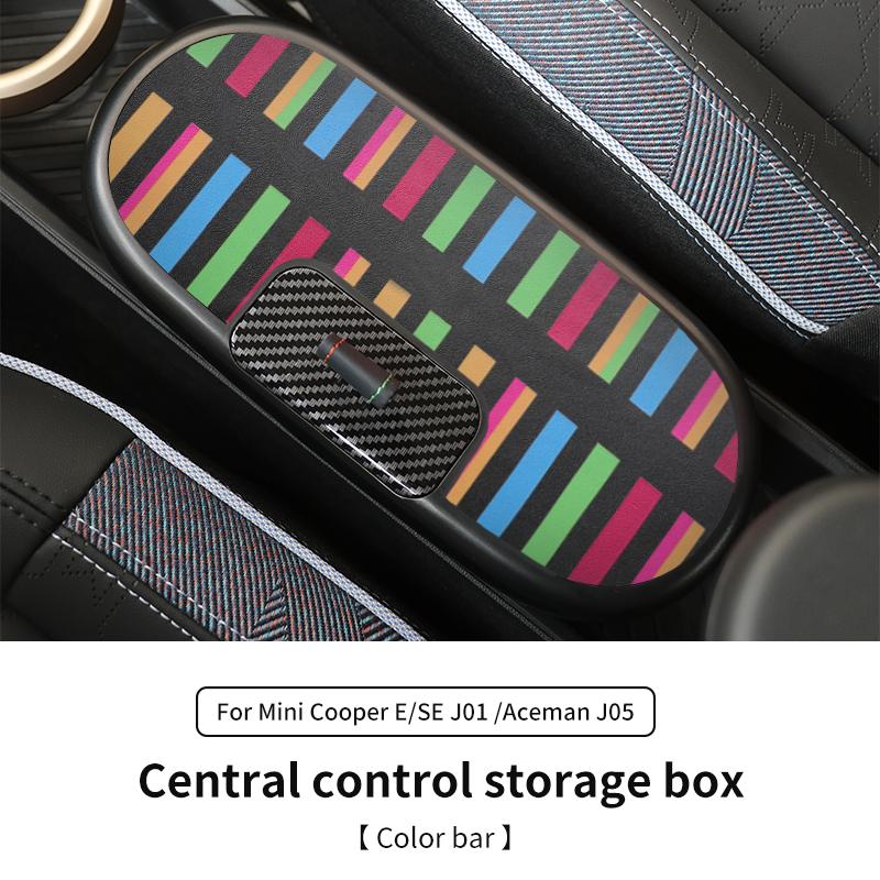 Centralny Schowek Sterujący Dla BMW Mini Cooper E/SE J01 J05 Aceman 2024 2025 Schowek w Centralnym Podłokietniku Akcesoria Samochodowe