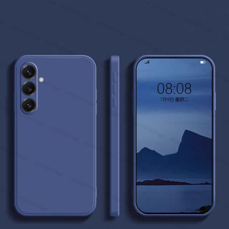 For Samsung Galaxy S25 FE Case Cover For Samsung S25 FE Anti-knock Original Liquid Silicone Phone Case For Samsung S25 FE Case