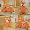 Cute Orange Fox Plush Toy For Girls Perfect Birthday Gift Soft And Huggable 15cm/33cm/42cm/65cm