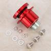 Car Quick Release 360 degrees  Steering Wheel Hub Adapter Kit 310‑101 (Red)