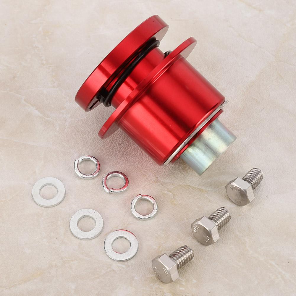 Car Quick Release 360 degrees  Steering Wheel Hub Adapter Kit 310‑101 (Red)