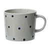 Cup Simple Polka Dot Mug Ceramic Cup Household Water Cup With Handle Large Capacity Cup Coffee Cup