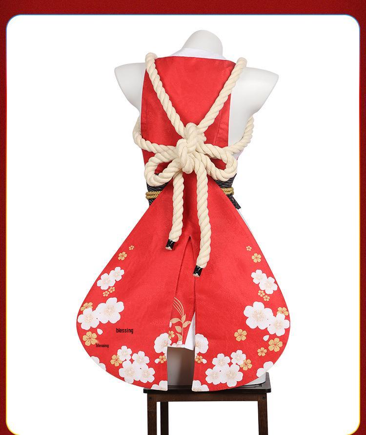 Mortal Kombat x King of Fighters Kollaboration: Nitara Mai Shiranui Japanischer Stil Cosplay Kostüm