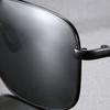 Men Folding Photochromic Sunglasses with Polarized Lens Rectangle Metal Summer Male Shades Trending Products