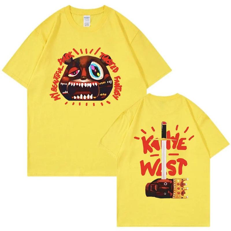 Men's Cotton Top Comfortable Print Short Sleeve Loose T-Shirts Men’s