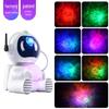 Astronaut Floor-Standing Starry Sky Projector Night Light with USB Remote Control