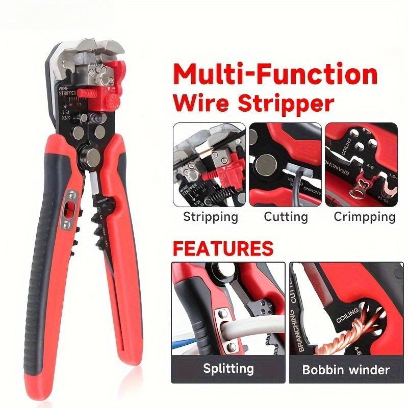 5-In-1 Multifunctional Automatic Wire Stripping Pliers(0.25-10Mm²) YES-1R Crimping, Cutting, Splitting, And Merging Wires Tools