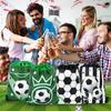 10Pcs Football Party Favors Drawstring Bags Soccer Ball Gift Goodie Bag Kids Sports Theme Birthday Party Decoration Supplies