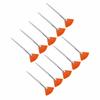 10pcs Facial Mask Brushes Cosmetic Makeup Soft Facial Mask Applicator Fan Brushes