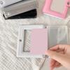 Mini Photo Album 2x3 Inch PVC Cover Hollow Cover 20 Pages Kpop Fans Idol Cards Travel Gift Portable Storage Book Cute Colors