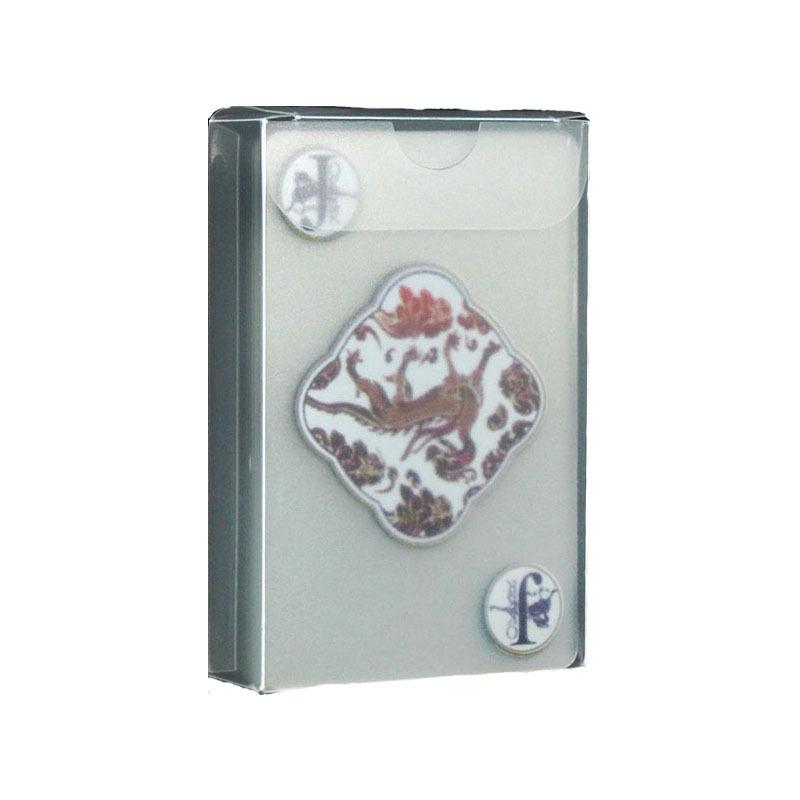 Playing Cards Transparent Plastic Frosted Poker White Frosted Waterproof PVC Playing Cards Unique Cards Indoor Party Game