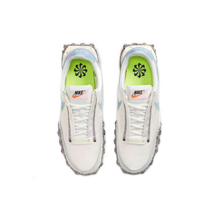 Nike  Waffle Racer Crater Summit White Aluminum Women Sneakers Light-Lemon-Twist Photon-Dust Aluminium CT1983-106