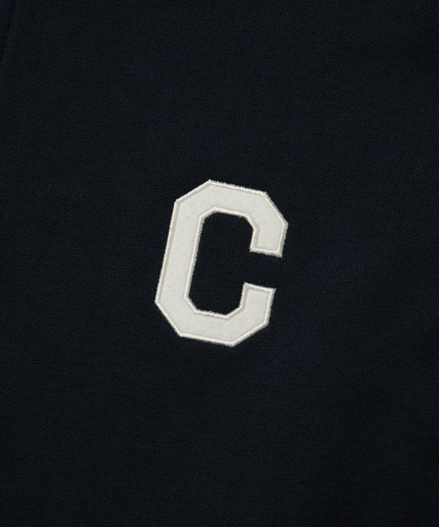 COVERNAT C Logo Half-Zip Sweatshirt Navy