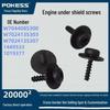 Vis de Bouclier de Carrosserie Inférieure pour Ford Focus (w702413s303/307)