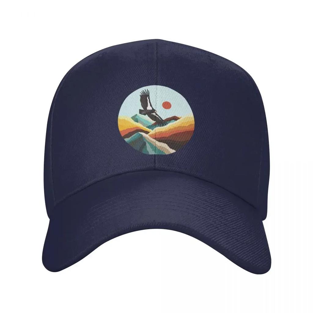 Condor in Flight Baseball Cap Streetwear tactical cap tea Hat funny hat Unisex Womens