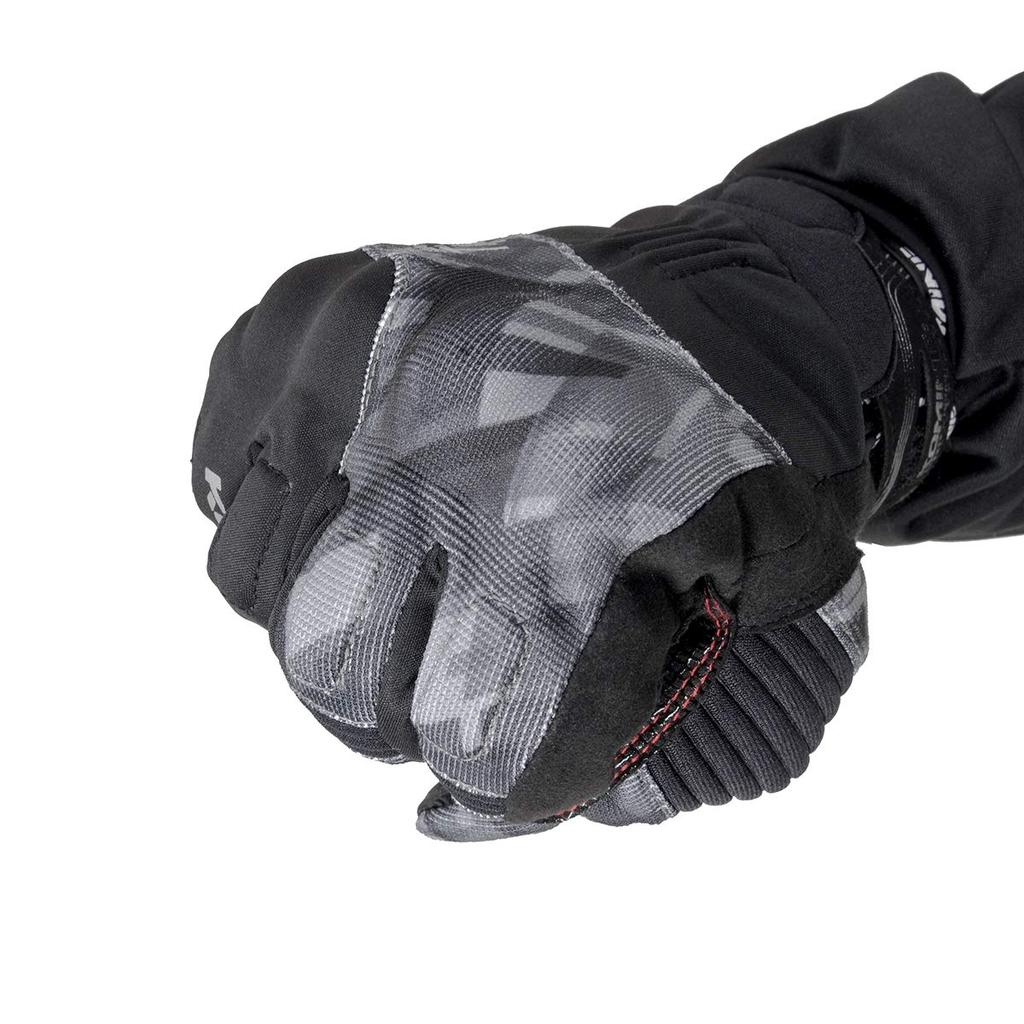 KOMINE Motorcycle Protective Winter XL Stretch for and Spring Gloves, Black, (GK-818 1136), Waterproof, Cold-Weather Protector, Material, Fall,