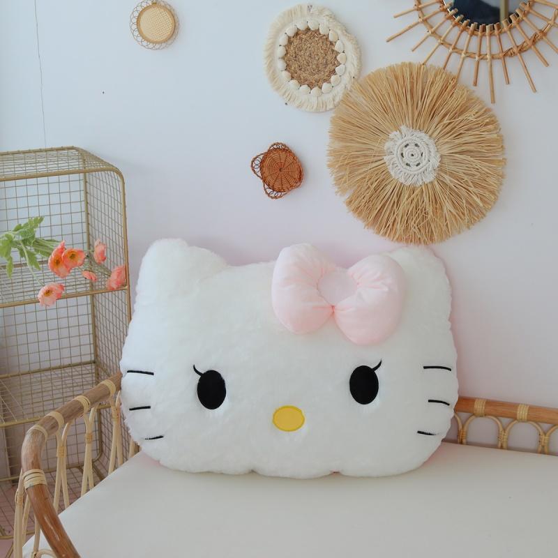 Giant Hello Kitty Plush Toy Very Soft White Cat Plushies Comfortable Huggable Doll Washable Xmas Gifts Girl