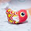 Cute Koi Fish Plush Toy Key Holder Super Soft Pp Cotton Stuffed Animal Backpack Decoration