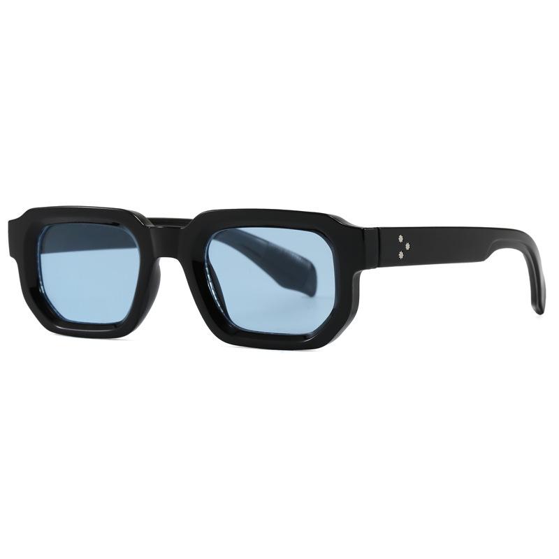 Fashionable 2026 Street Style Small Square Frame Sunglasses - Versatile & Trendy for Driving