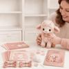 Material Pack DIY Sewing Kit Floral Fabrics Animal Toy Craft Animal Patchwork Set  Home Decoration