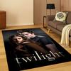 Tappeto Tappeto Saga di Twilight Edward Bella per Camera da Letto Soggiorno Divano Sala Giochi Zerbino Decorazione Casa, Tappeto Area Giochi Bambini Antiscivolo Regalo