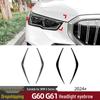 Headlight Eyebrow Stickers for 2024+ BMW 5 Series/ i5 G60 G61 Exterior Trim