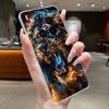 Trendy Fashion Erupting Volcano Pattern Phone Case For Vivo X300 Pro Clear TPU Soft Cover Anti-scratch Couple Protective Shell