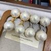 Pearl Earrings Retro Celebrity Temperament Versatile Design Sense Niche High-End Atmospheric Earrings Women