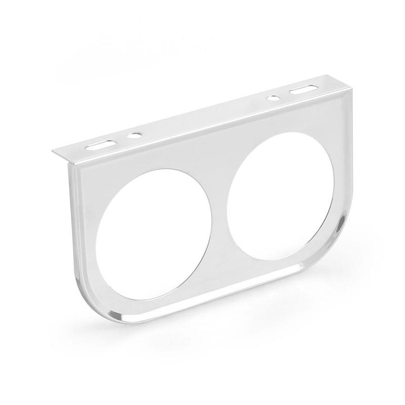 Universal Instrument panel decorative frame 52mm Dual Gauge Under Dash Mounting Bracket Pod