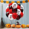 1-10Bags Halloween Bloody Ghost Festival Latex Balloon Creepy Scary Hanging Decoration for Home Bar Haunted House Party Supplies