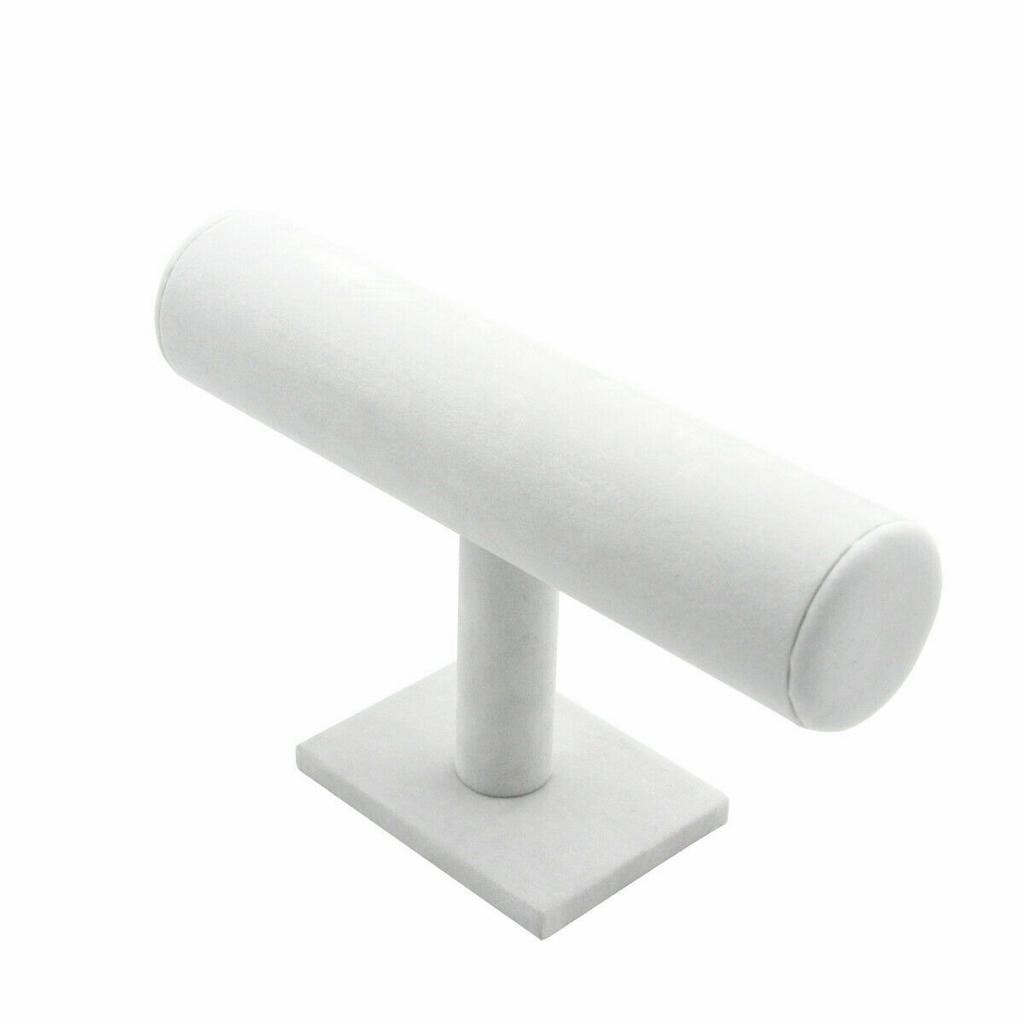 Velvet Stand Bransoletka Chain Bangle Watch Biżuteria T-bar Rack Holder Display