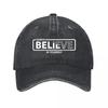 Suede Believe In Yourself Baseball Cap New Vintage Washed Baseball Cap