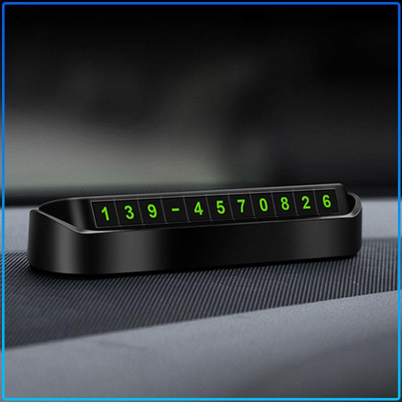 1Pcs Car Temporary Parking Card Phone Number Card Plate Emblem For Opel Astra H G J Insignia Mokka Zafira Corsa Vectra B C D